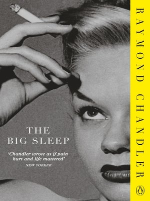 cover image of The Big Sleep
